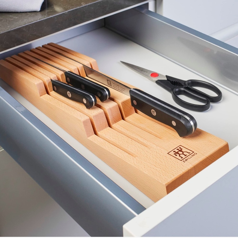 ZWILLING #Knife Block, 8-slot, Beechwood